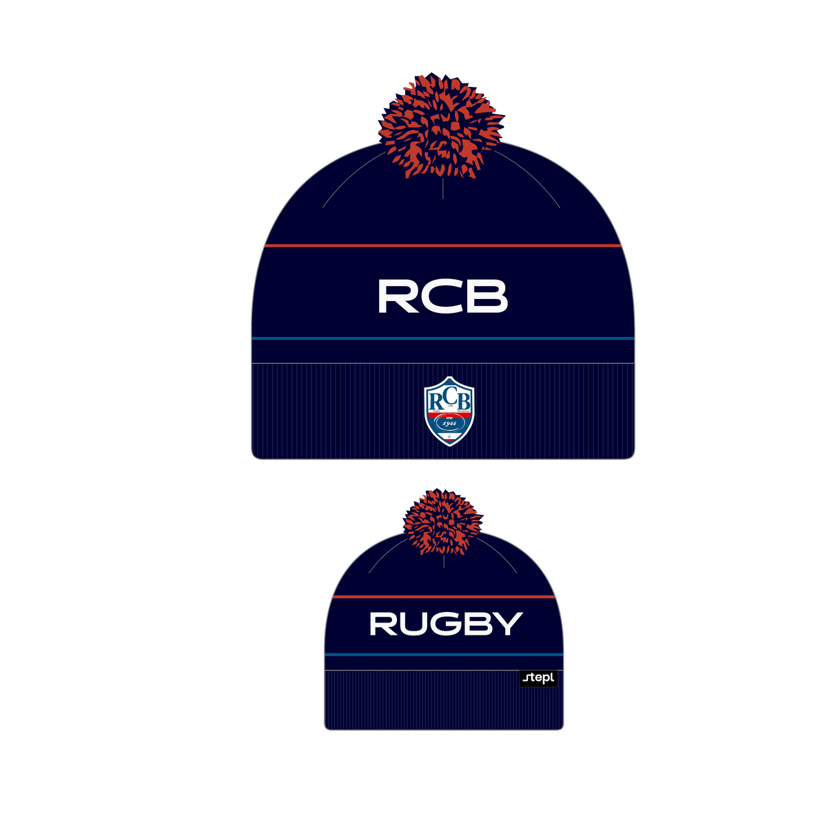 Bonnet à pompon - RCB