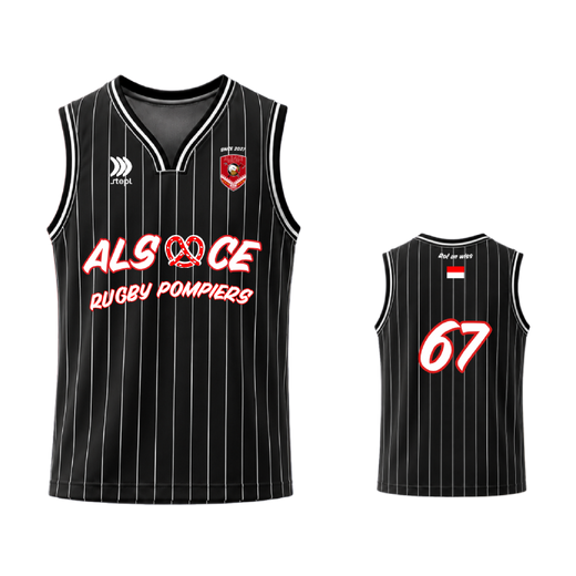 Débardeur NBA Black - Pompiers d’Alsace