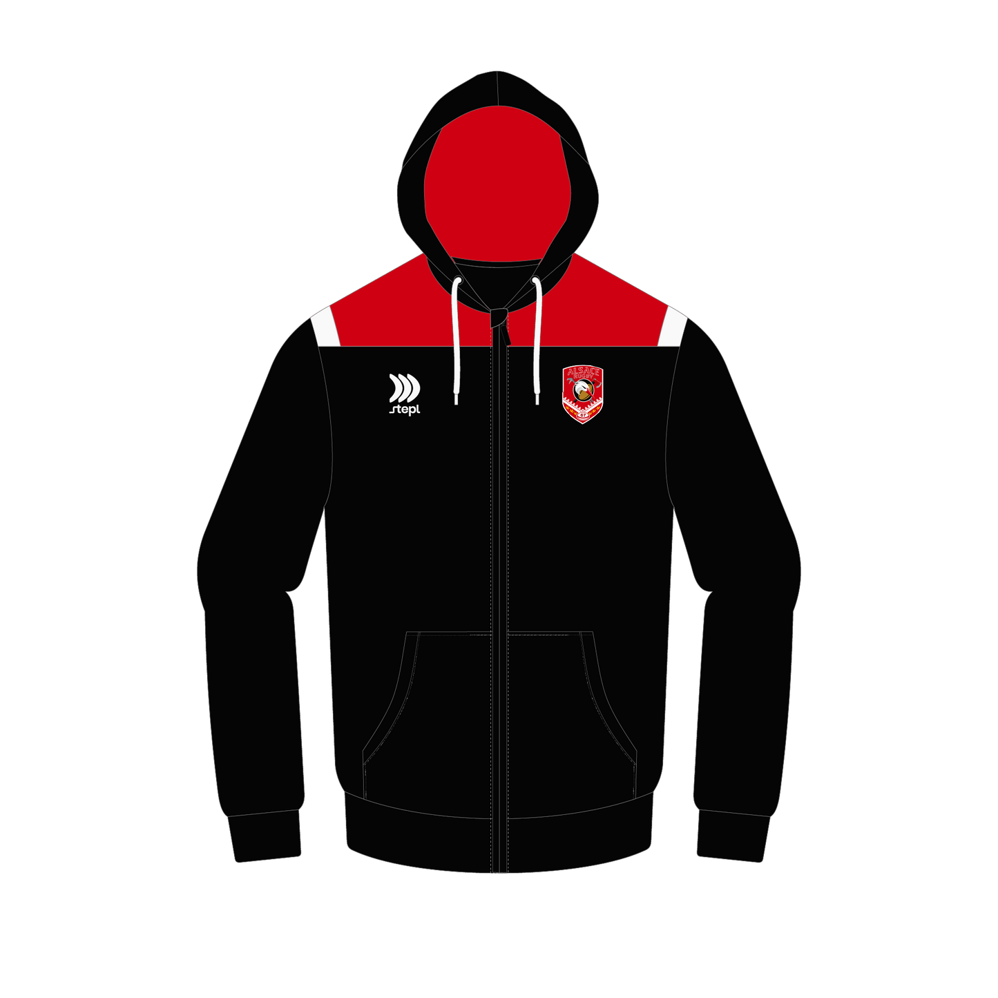 Veste zippée - Pompiers d’Alsace