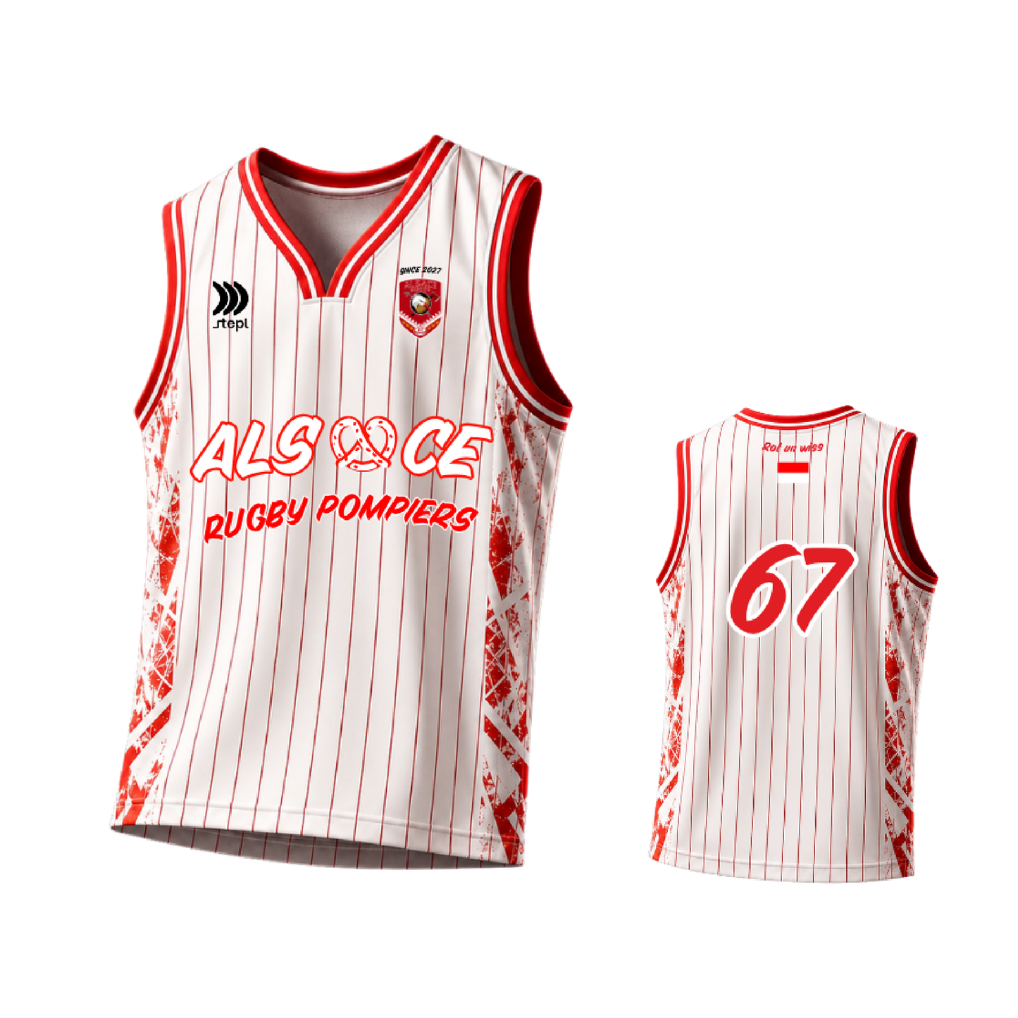 Débardeur NBA White - Pompiers d’Alsace