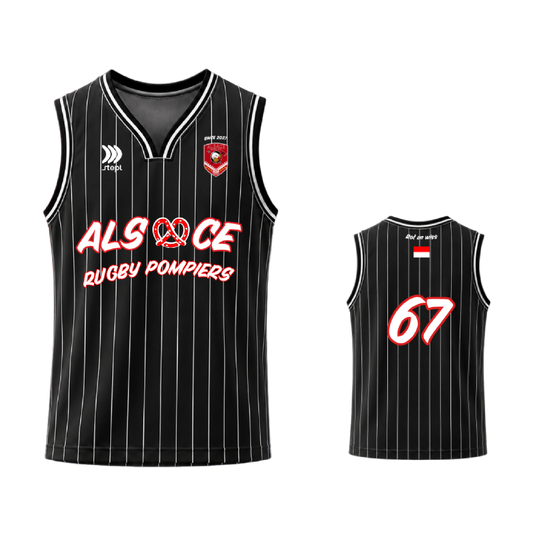 Débardeur NBA Black - Pompiers d’Alsace