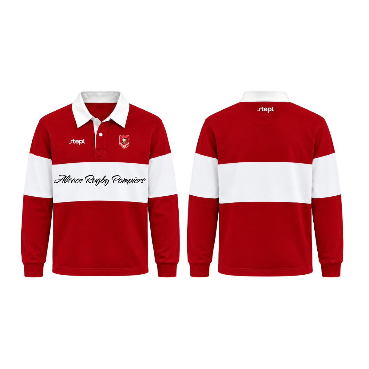 Polo Long vintage - Pompiers d’Alsace