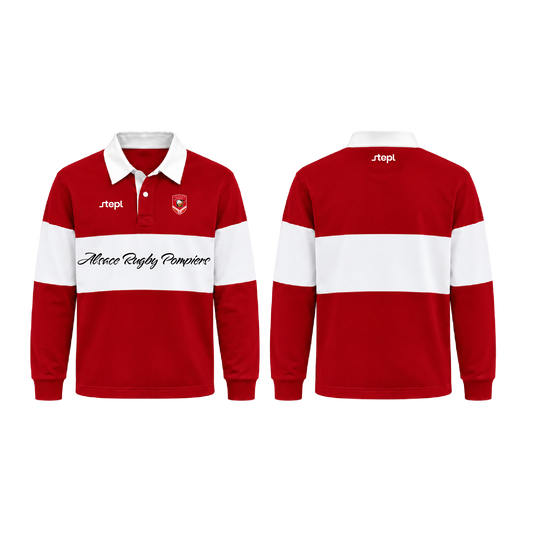 Polo Long vintage - Pompiers d’Alsace